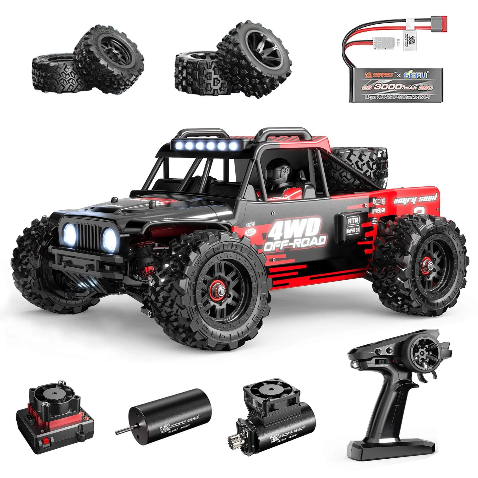 Mjx Brushless Rc Car Mjx Hyper Go Rc Truck With Battery